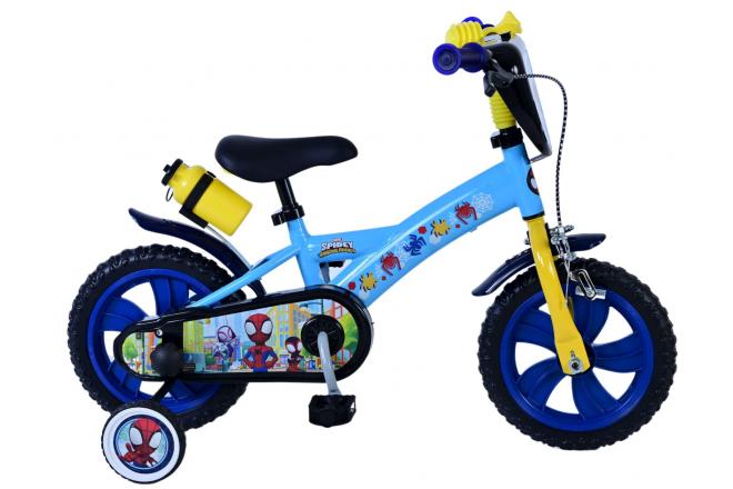 Spidey and his amazing friends Spidey Kinderfiets Jongens 12 inch Blauw