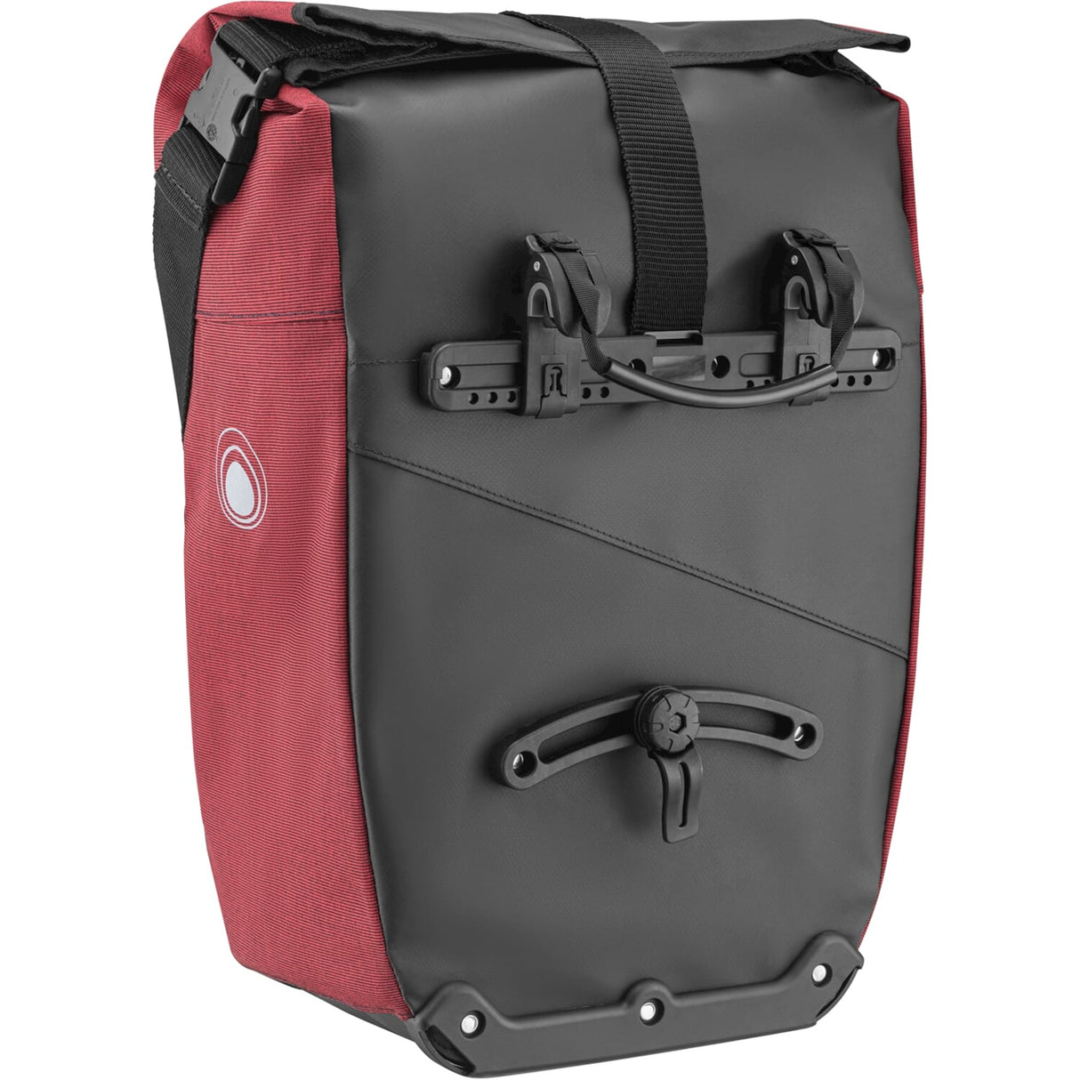 Clarijs Fahrradbeutel Solobag 24L Schwarzes Rood