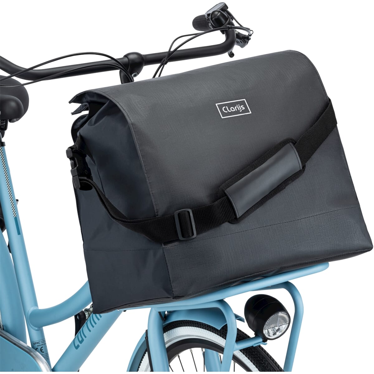 Clarijs Single BikeBag Frontbag 30L Black