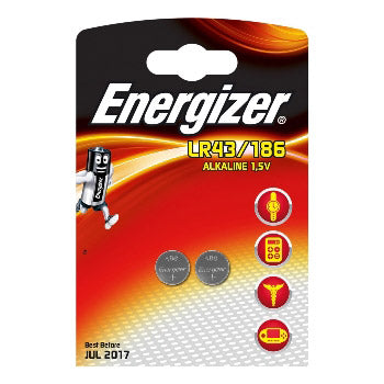 Enerdis Alkaline LR43 186 Blister 2 stykker