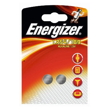 Enerdis alkaline lr54 189 blister 2 stuks