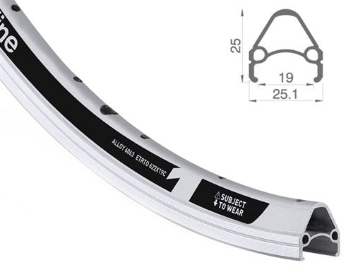 RODI RIM 28 Zoll 622 Silber 48-Gaats