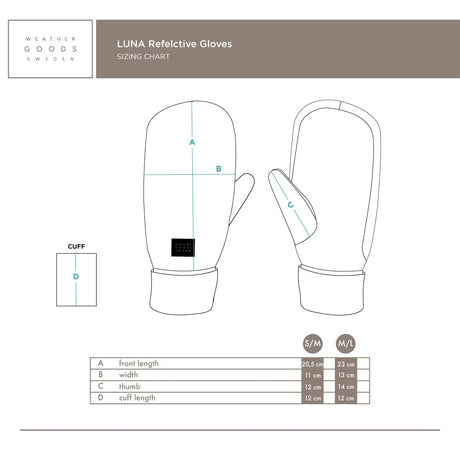 WeatherGoods Sweds WeatherGoods Svezia Riflettendo spruzzi mali