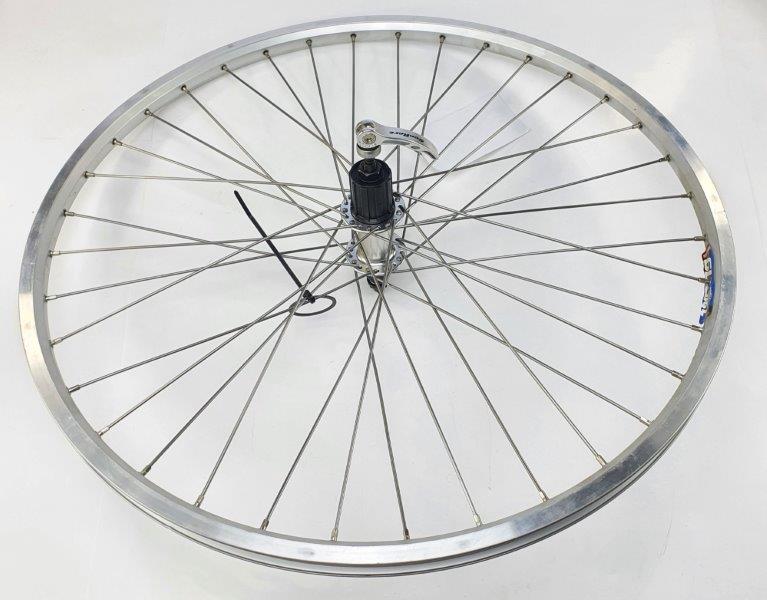 Rear wheel 26x1.75 cassette 7 8 alu