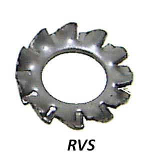 Bofix Tooth Spring Ring M4 Rustfrit stål pr. 100