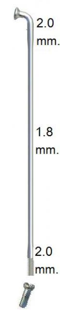 SPAKEN 14-256 Race en acier inoxydable 14 15 dB