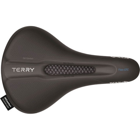 Terry Sattel Fisio GTC Gel Heren Schwarz