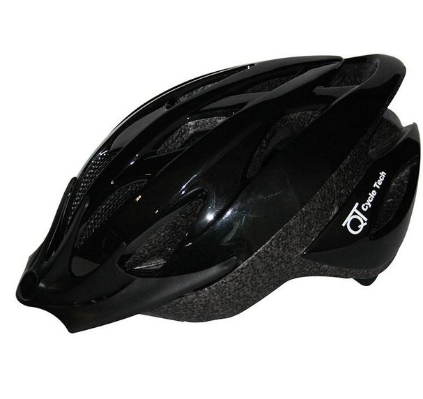 Qtcychectech Qt Cycle Tech Tech Helm Black Pearl L 58-62cm