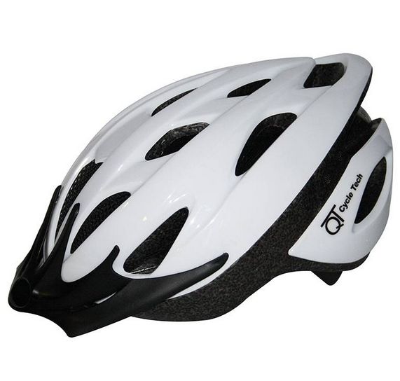 QTCYCHECTECH QT Cykel Tech Helm White Pearl L 58-62CM 2810208