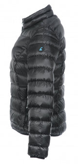Alvivo Outdoorjack Helsinki dames nylon dons zwart maat 3XL