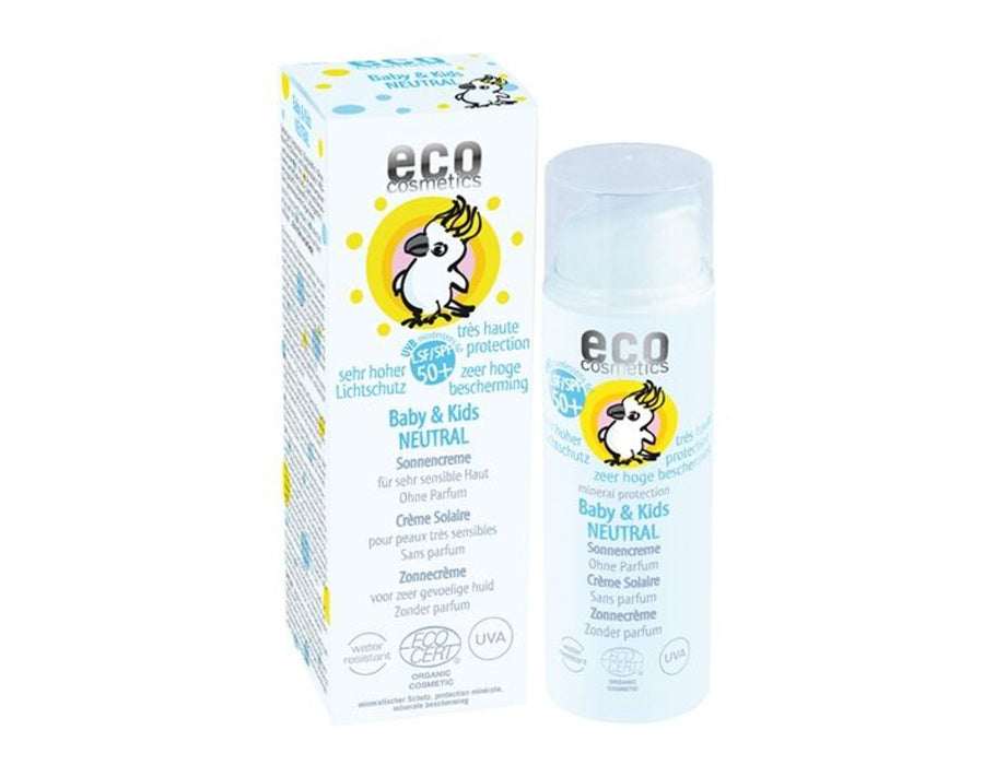 Eco Cosmetics Suncreen dla niemowląt i dzieci SPF 50 bezzapachowy