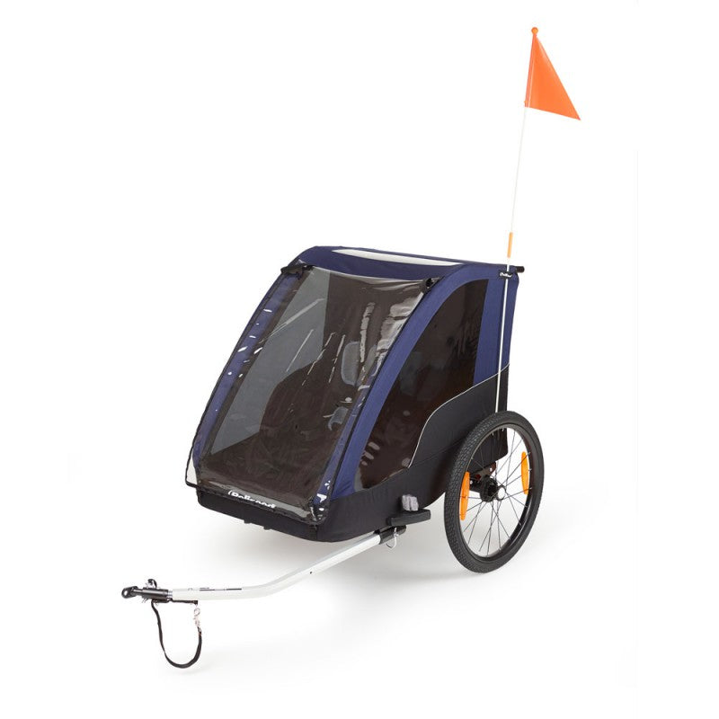 Pol Duo Bicycle Trailer Blue, 2 děti, 20 palců, 41 kg