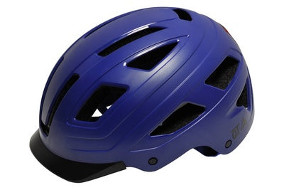 Qt cycle tech helm urban style Blauww maat l 58-62 cm 2810395