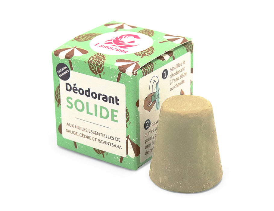 Lamazuna Deodorant Blok Sage, Cedar Camper