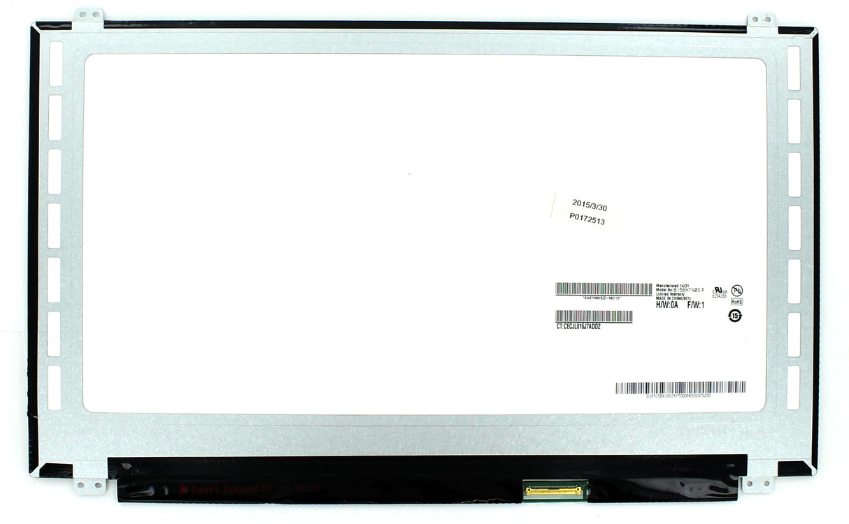 OEM 15,6 tum LCD -skärm 1920x1080 Gloss 40pin