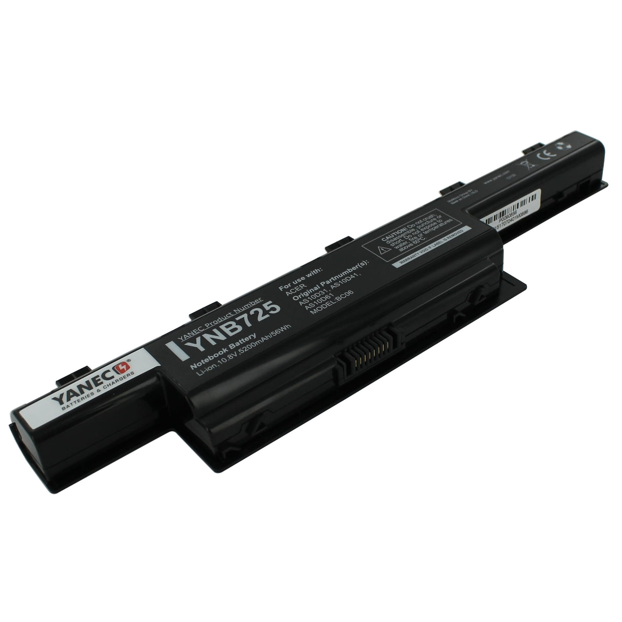 Yanec laptop battery 5200mAh