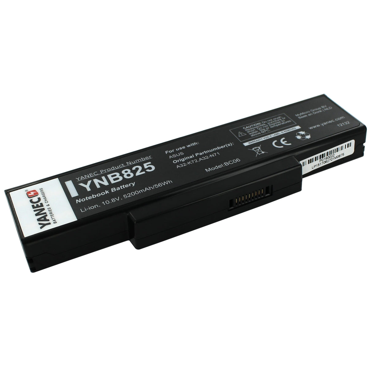 Yanec laptop accu 5200mah