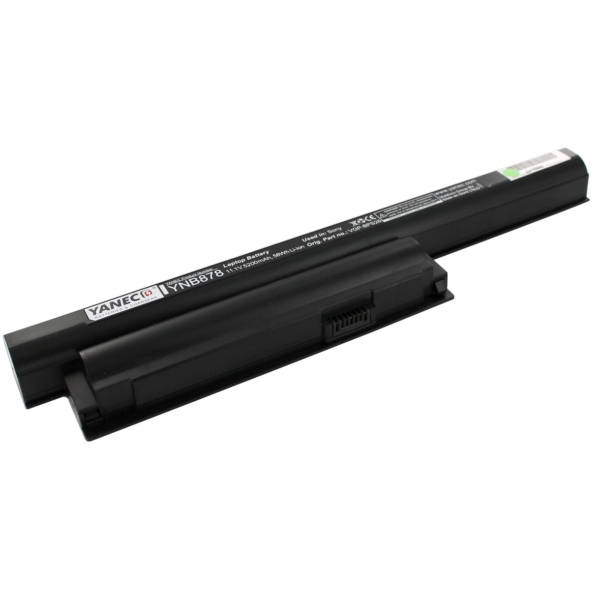 Yanec laptop accu 5200mah