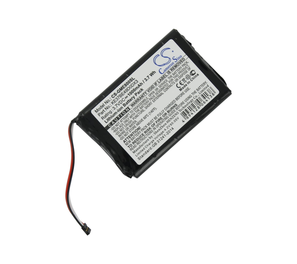 Blu-Basis GPS Navigatiouns Batterie