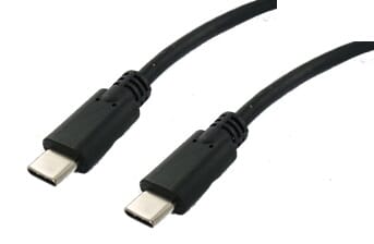 Marka prywatna USB3.1 Gen 2 Kabel typu-C 1 metr czarny