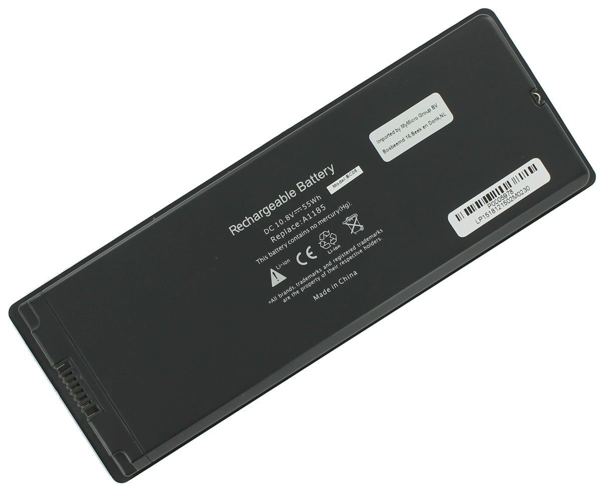 Remplacement de la batterie de l'ordinateur portable MacBook 5100mAh noir