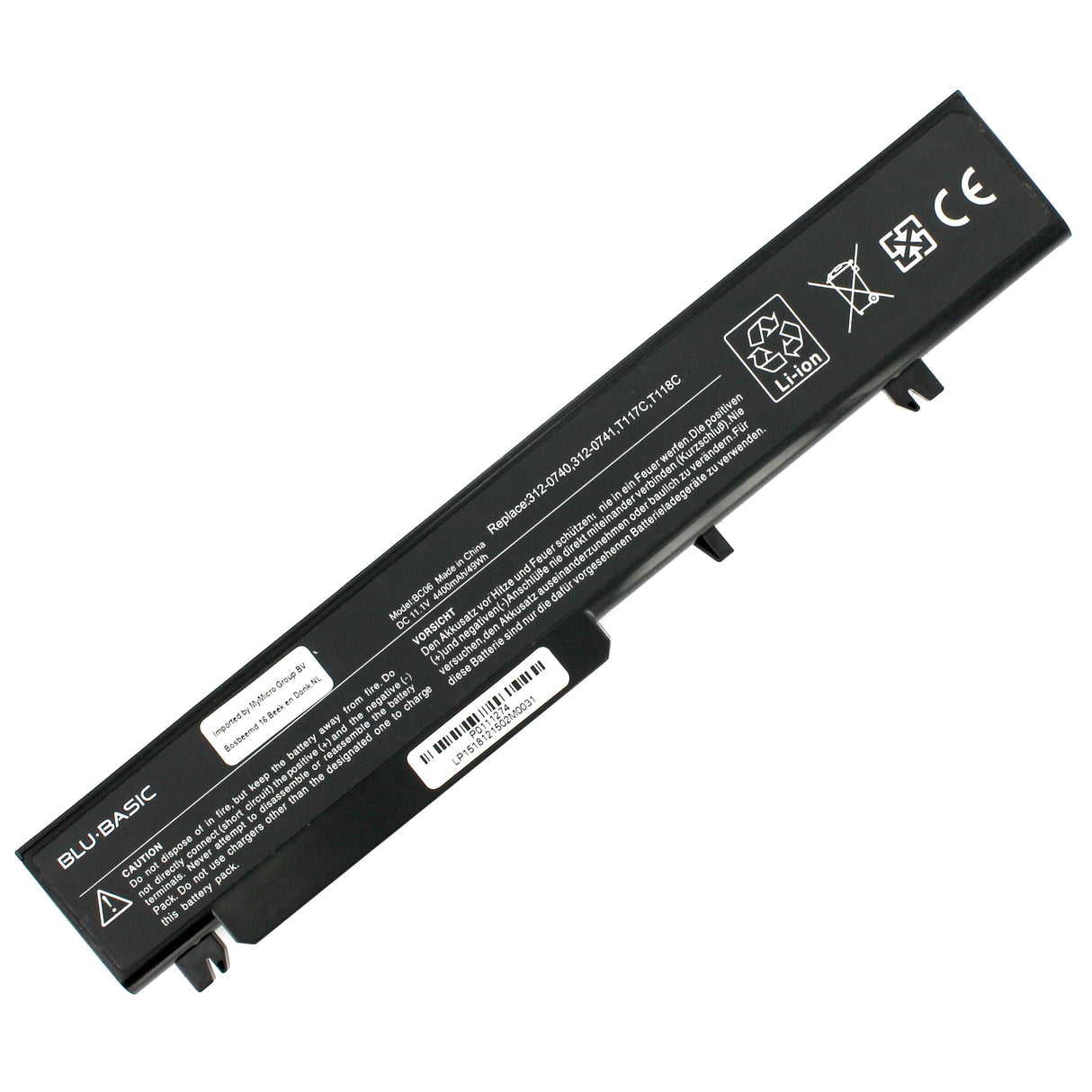 Blu-Basic Laptop Battery 11.1V 4400mAh