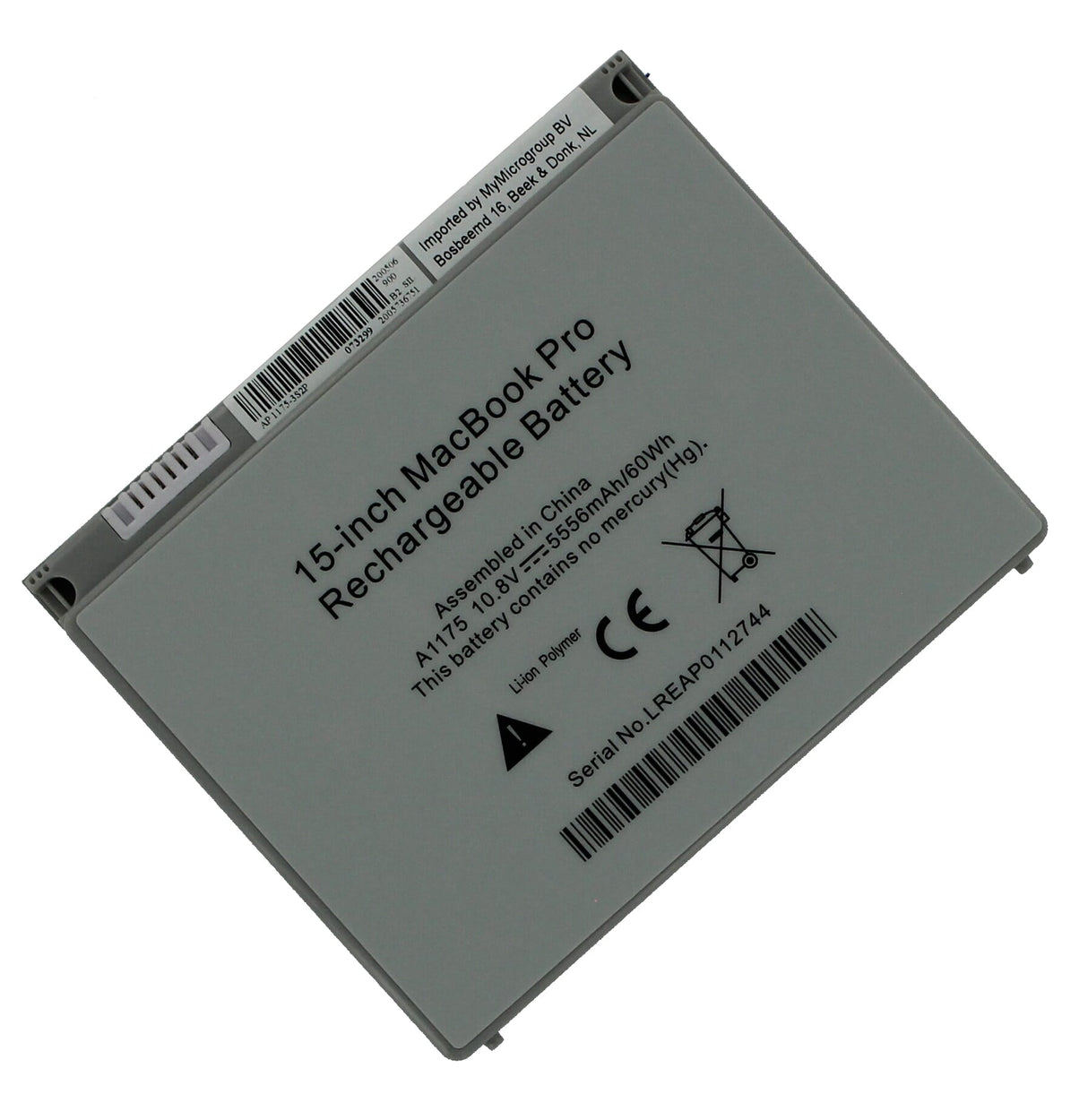 Replacement macbook accu 5500mah