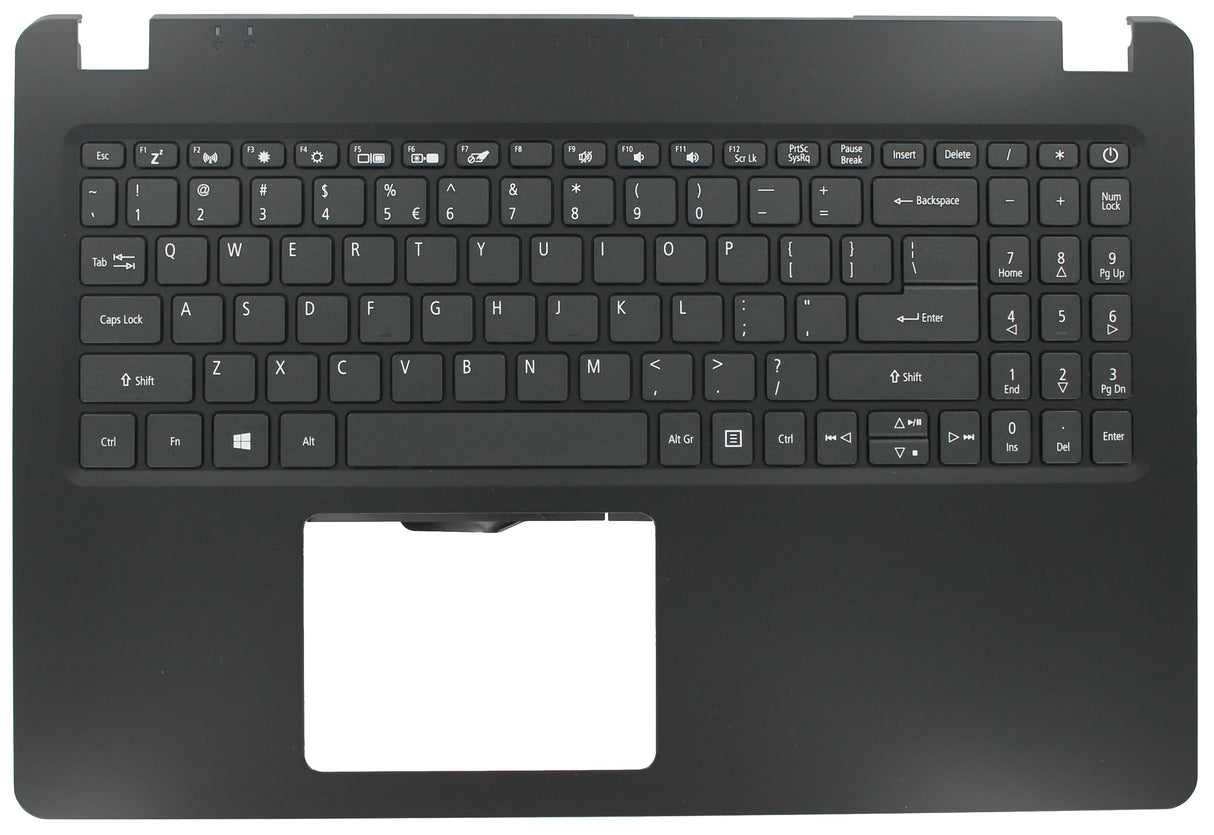 Acer Laptop Keyboard Qwerty US + Top Cover Black