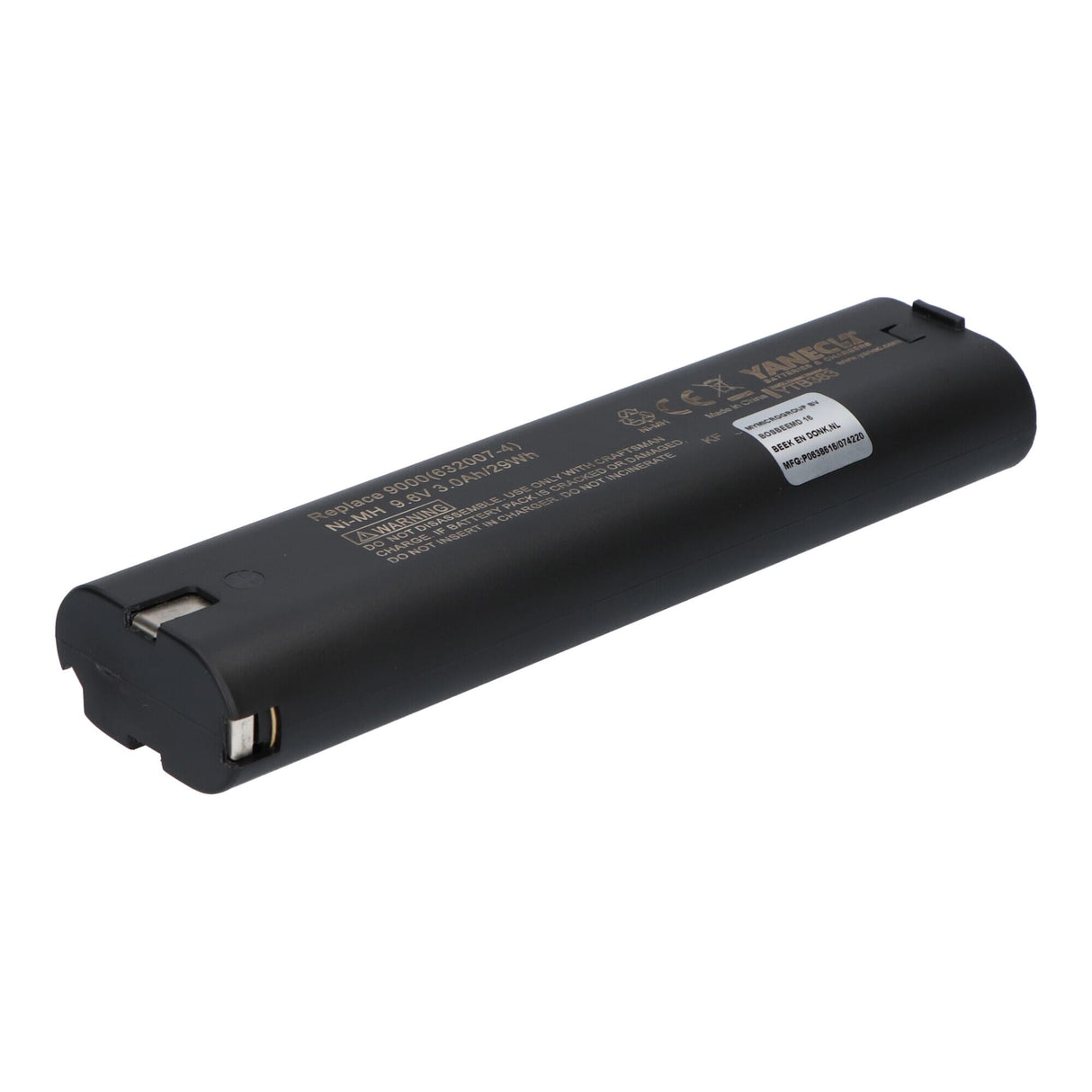 Nástroje Yanec Battery 9.6V 3AH Ni-MH pro interní Makita