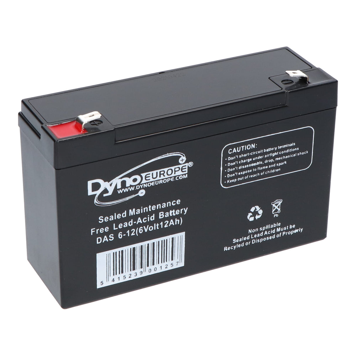 Dyno Europe Dyno lead battery 6v 12Ah