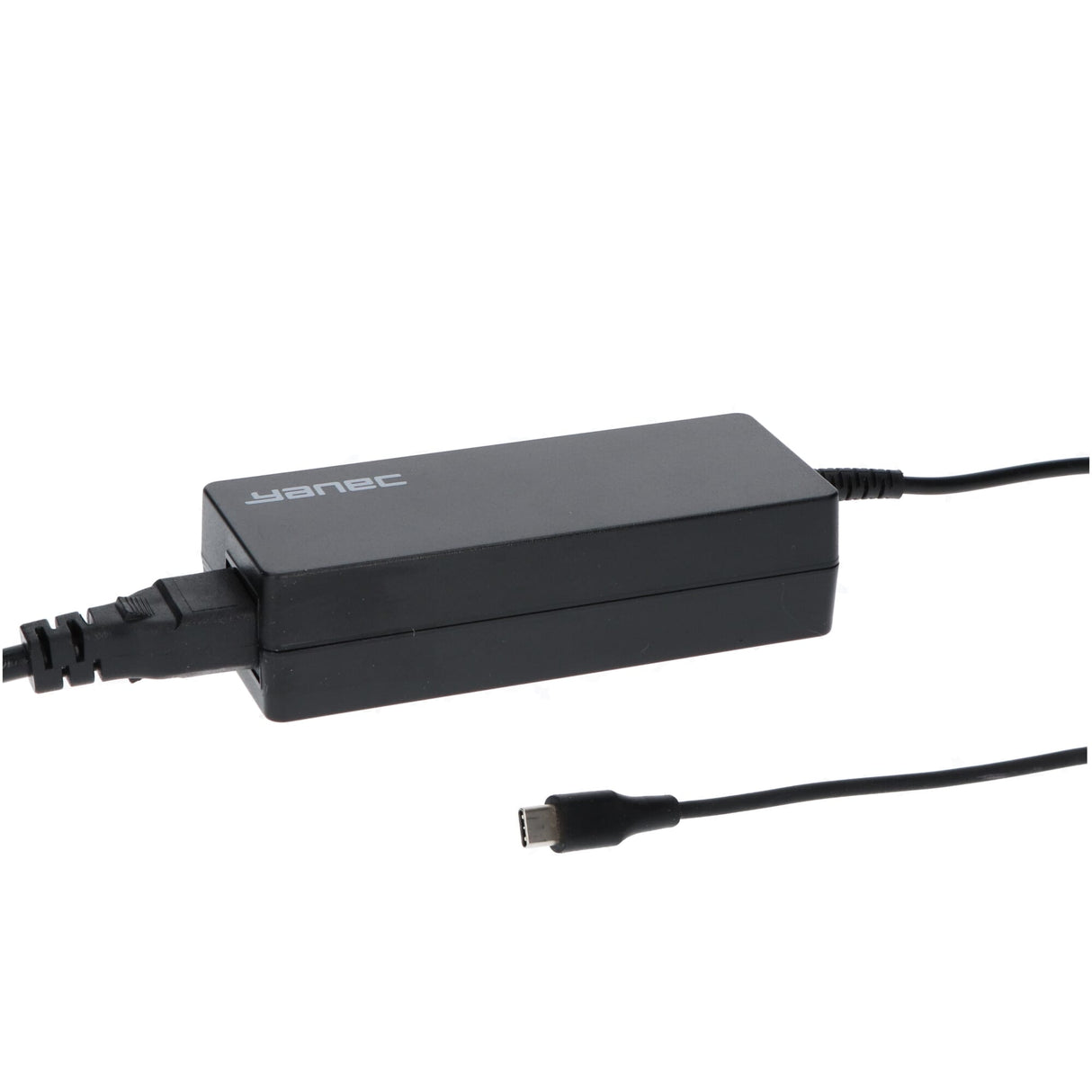 Yanec laptop usb-c adapter 87w zwart