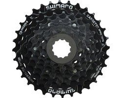 8-stopenjska kaseta Shimano | HG200 | 11-32t | črn