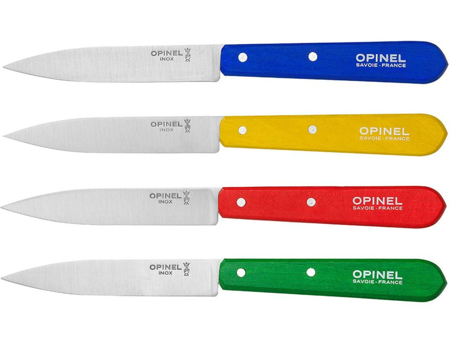 Opinel kitchen knives set of 4 colors nr.112