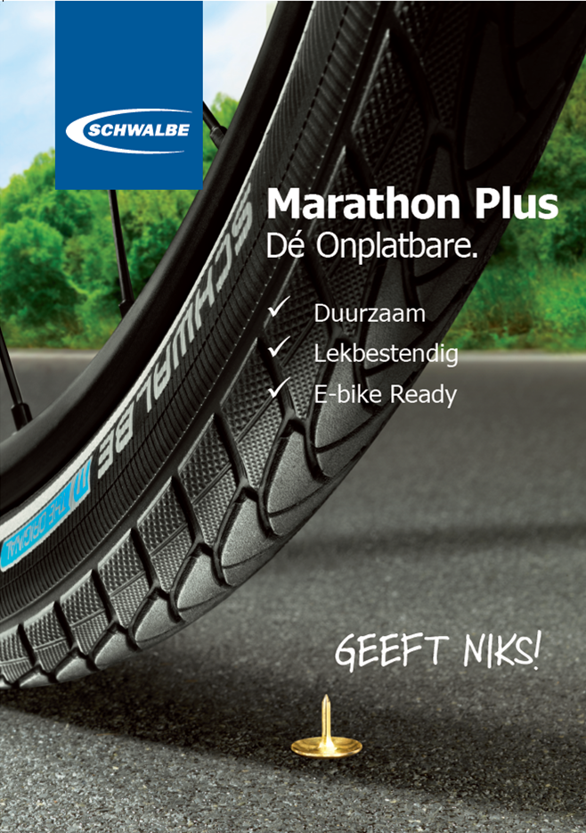 Póster de Schwalbe para A1 Sidewalkboard NL