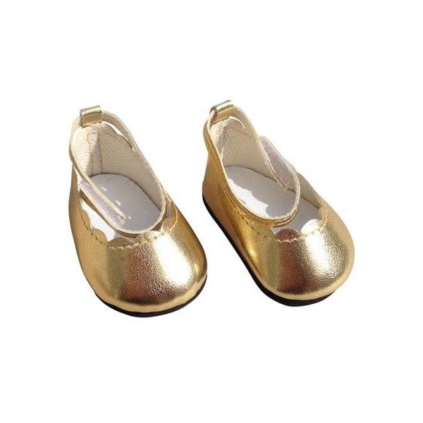 Gold Ballerinas 35-45 cm