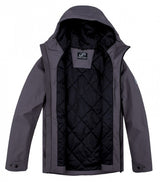 Hannah Outdoorjas Derk heren polyester grijs maat XXL