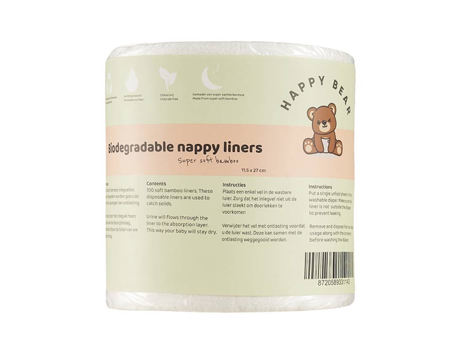 Happybear Pleable Plening Inlay Sheets bambus