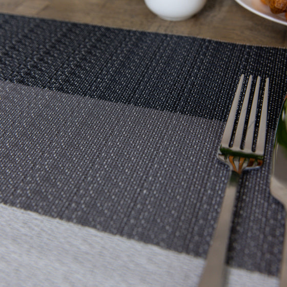 Kitchencraft Placemat 30 x 45 cm PVC polyester wit grijs