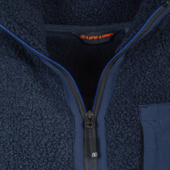 Life line Artic Sherpa Fleece Jack heren blauw maat M