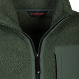 Life line Artic Sherpa Fleece Jack heren groen maat S