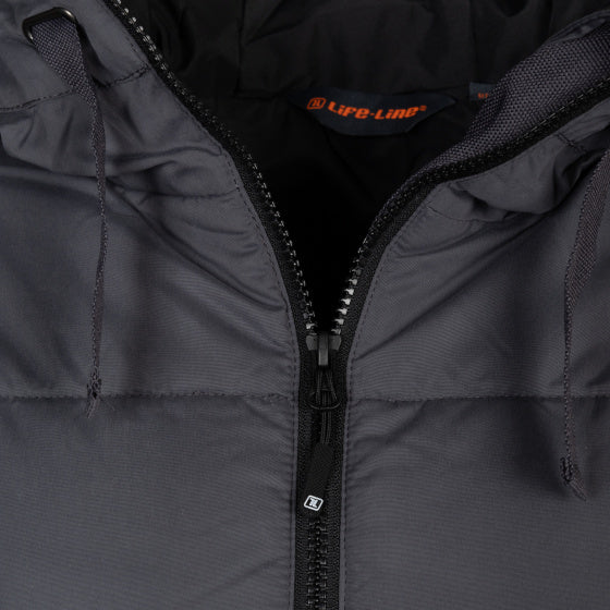 Life line Howitt Fake Down Parka dames grijs maat M