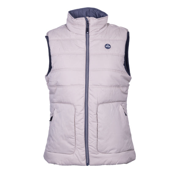 Life line Tully Fake Down bodywarmer dames beige maat L