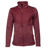 Life line Willemijn fleecevest dames bordeaux maat XXL