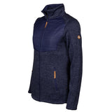 Life line Willemijn fleecevest dames donkerblauw maat S