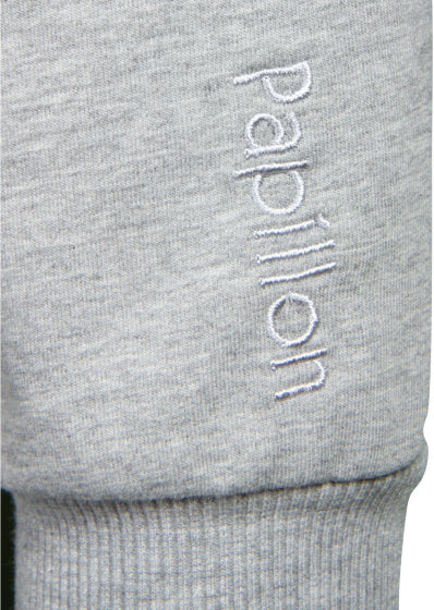 Papillon Sweat hooded vest dames grijs maat XXL