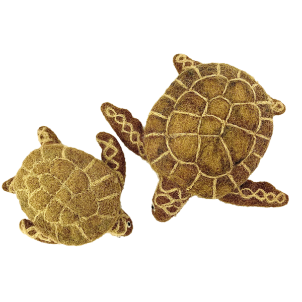 Papoose Spillsaachen Papoose Spillsaach brong Turtles 2pc