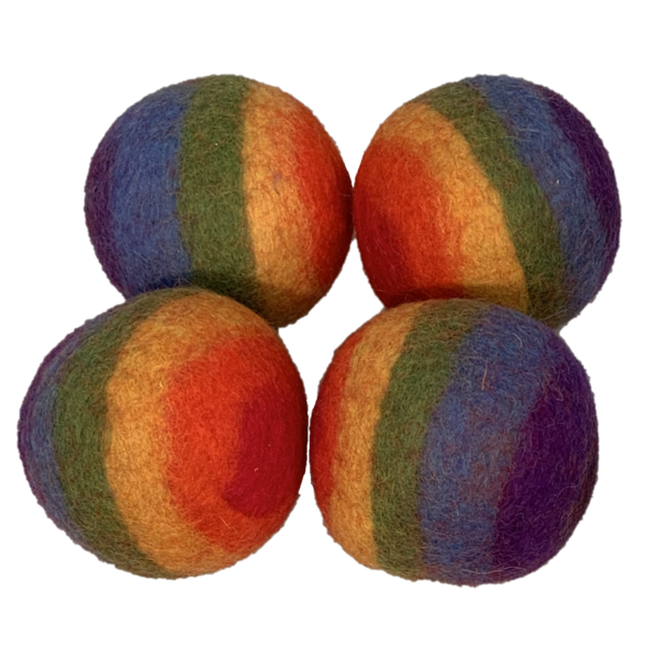 Papoose Spillsaachen Papoose Spillsaachen Raysbow Ball 7.5cm 4pres