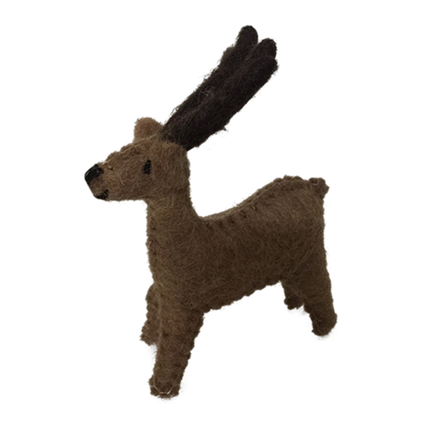 Papoose Toys Papoose Toys Small Felt Reindeer 6