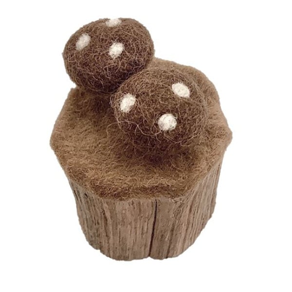 Hračky Papoose Toys Papoose Toys Toadstools Trunks 3kpc Natural