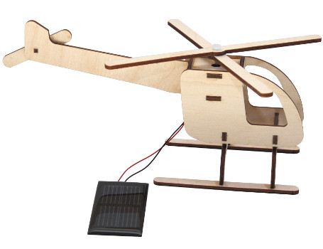 Solexpert Building Package Helicopter med solpanel